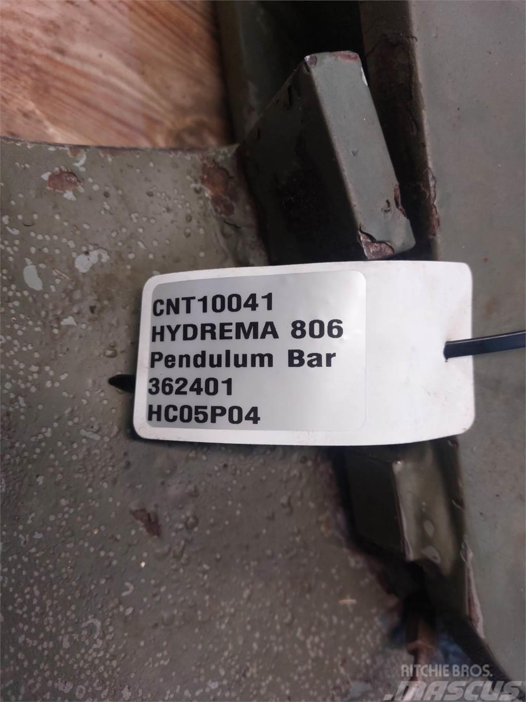 Hydrema 806 Nápravy