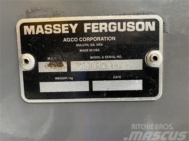Massey Ferguson 2190 Lisy na hranaté balíky