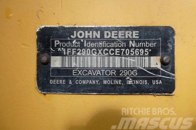 John Deere 290G LC Pásové rýpadlá