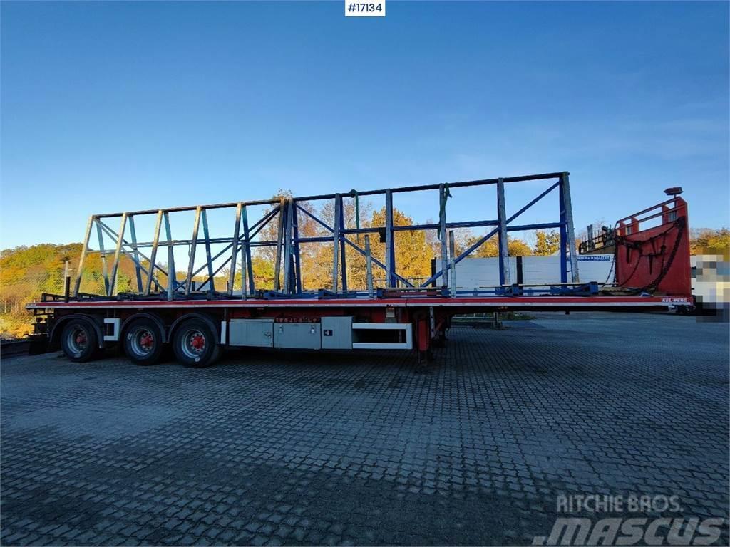 Kel-Berg Rett Semi-trailer with extension and hydraulic ste Ostatné návesy