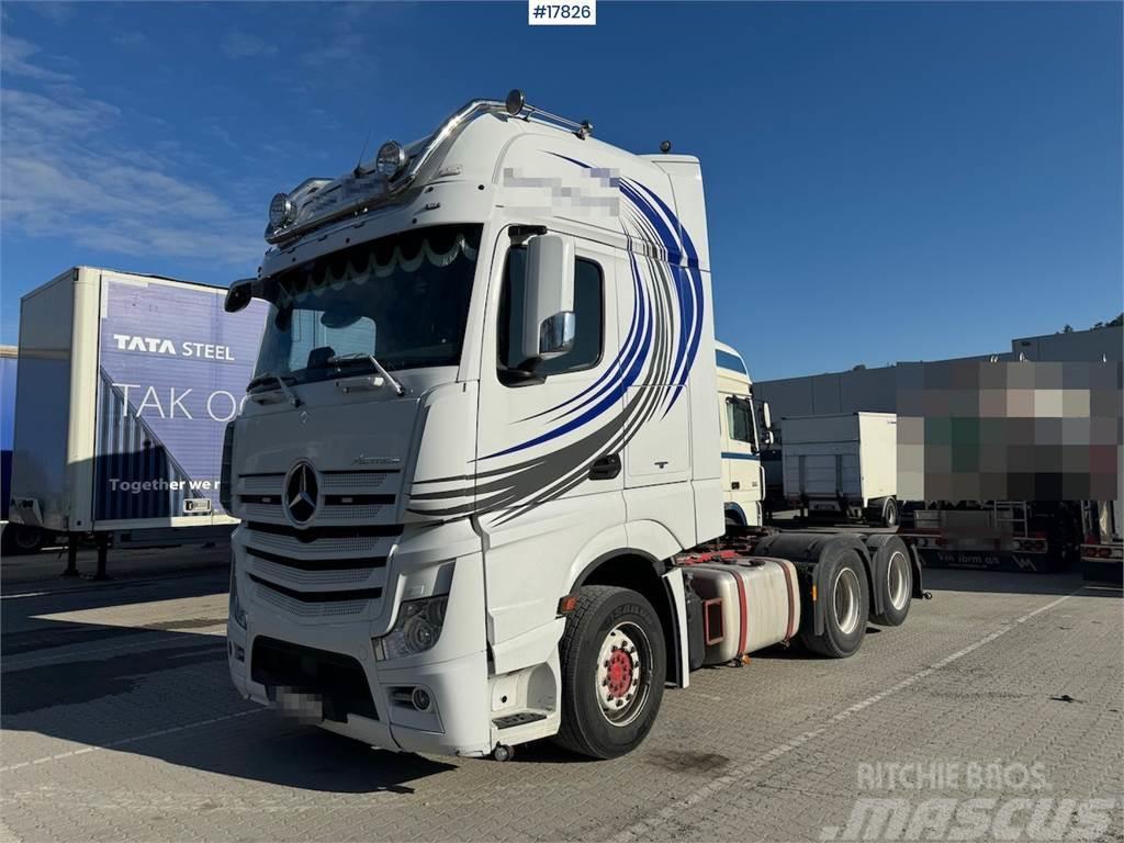Mercedes-Benz Actros 6x2 tow truck w/ hydraulics WATCH VIDEO Ťahače
