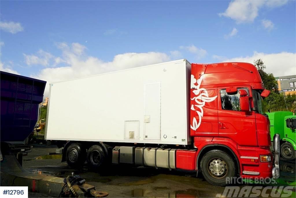 Scania R480 6x2 box truck Skriňová nadstavba