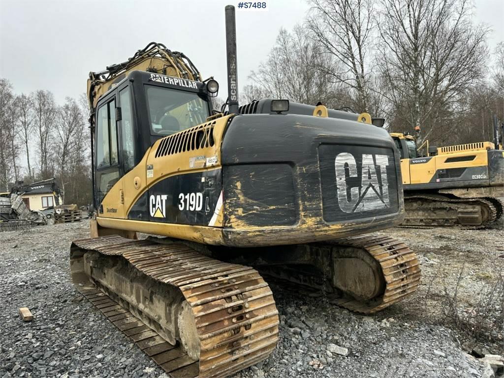 CAT 319D Excavator with rotor, digging system and gear Pásové rýpadlá