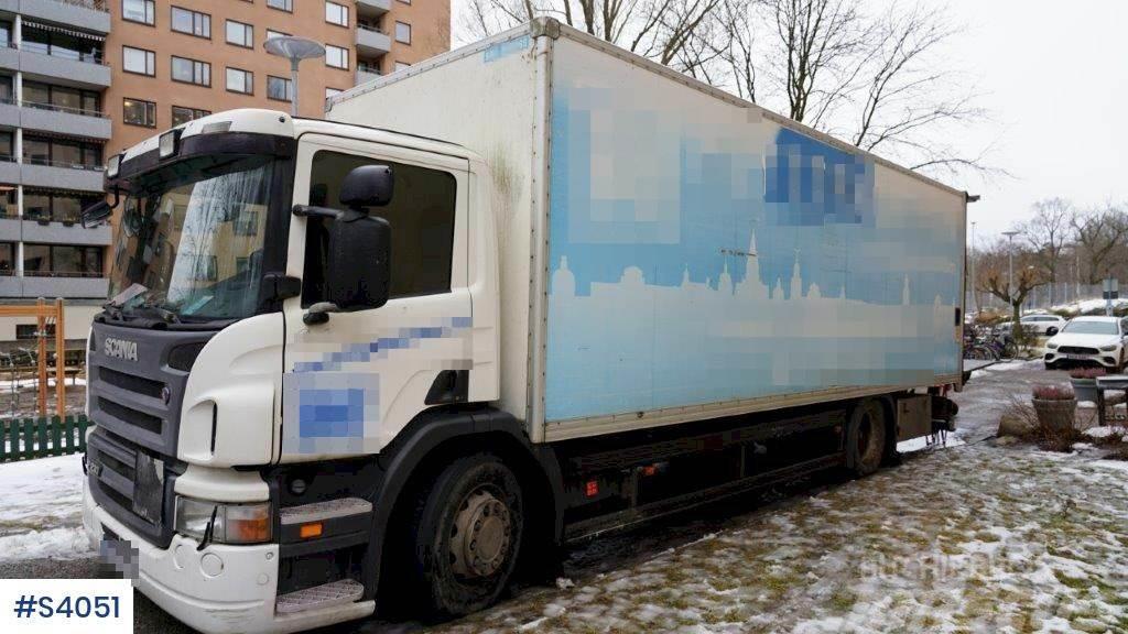 Scania P230 Box Truck Skriňová nadstavba