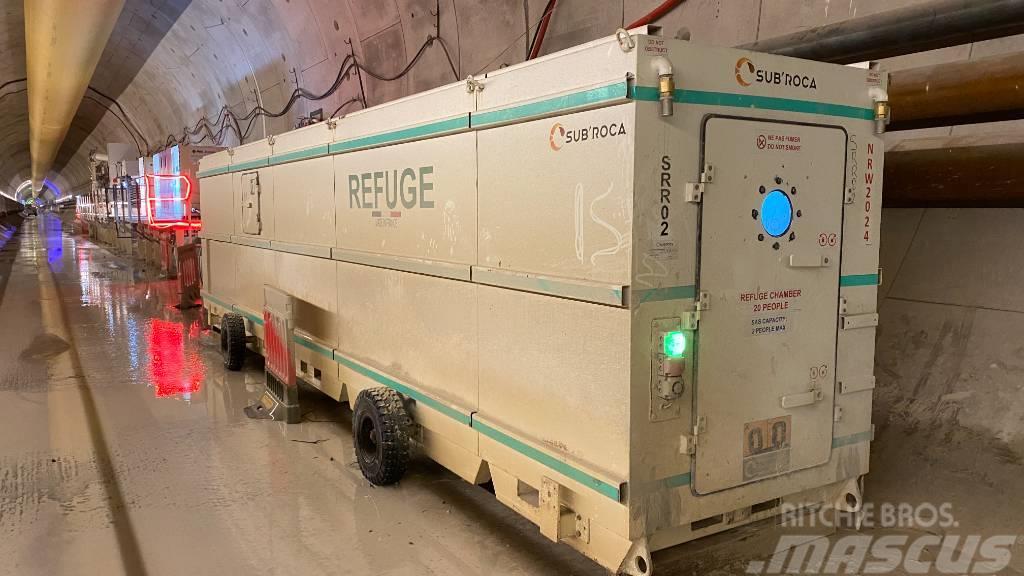  SUB'ROCA Tunnel Refuge chamber 20 people Ostatné podzemné zariadenia