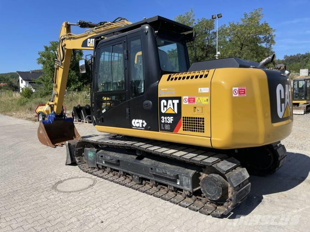 Caterpillar 313 F LGC Pásové rýpadlá