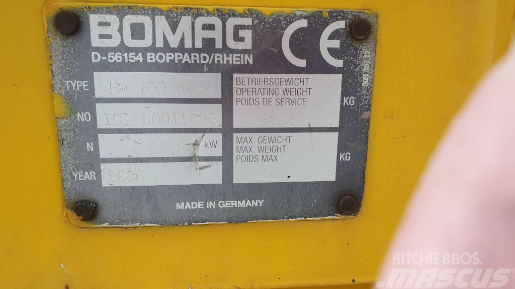 Bomag BW 100 AC-4 Kombinované valce