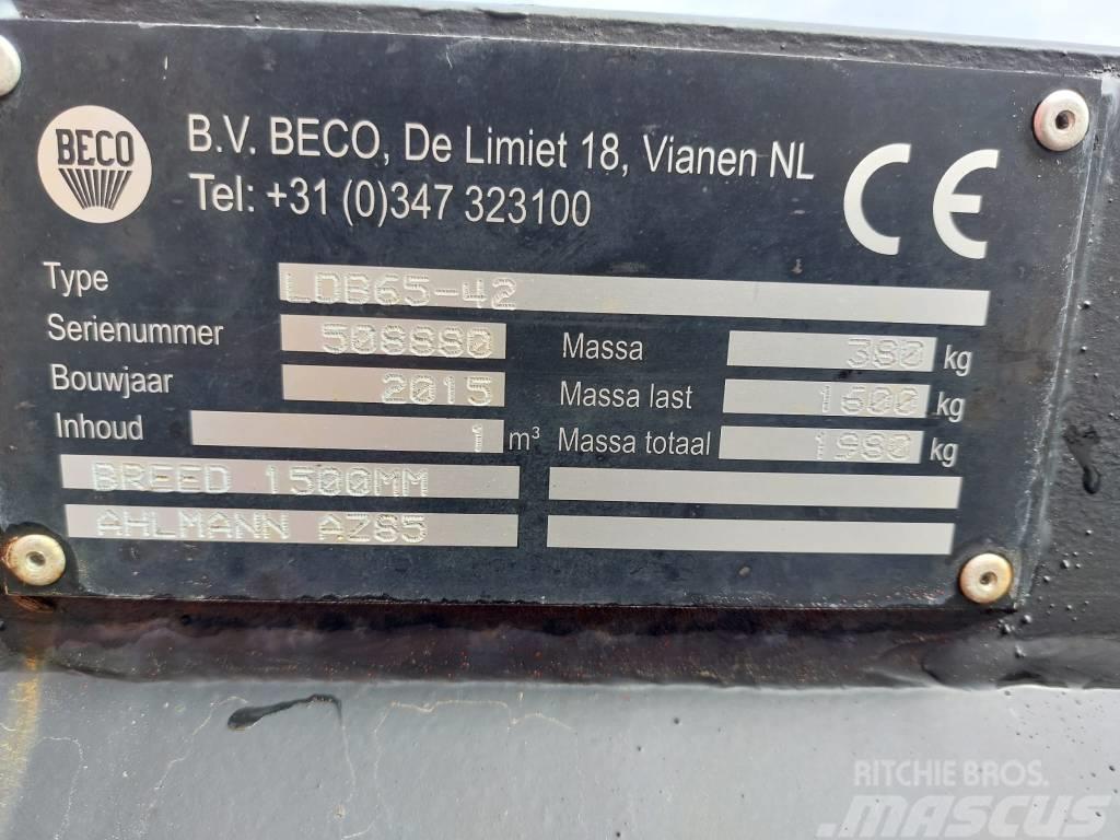Beco LDB65-42 Kompaktné prídavné zariadenie pre traktory