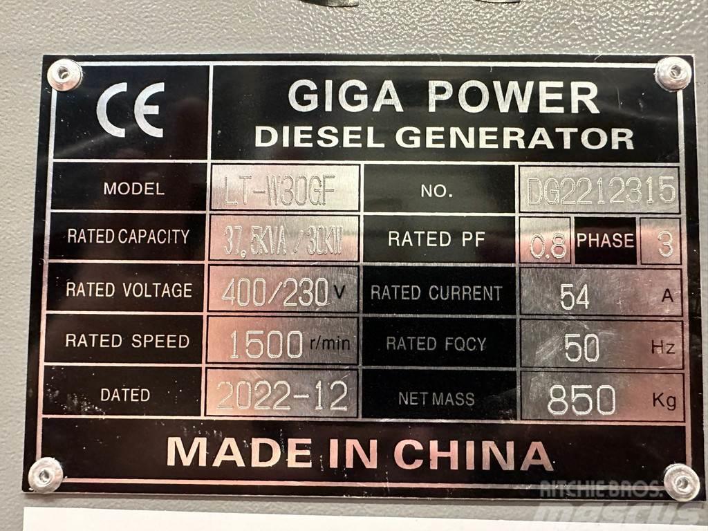  Giga power LT-W30GF 37.5KVA closed box Ostatné generátory