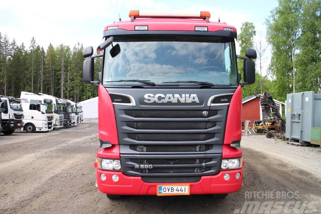 Scania R 580 ja 4-aks PV Sklápače