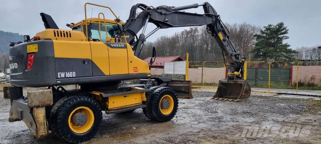 Volvo EW 160 D Kolesové rýpadlá