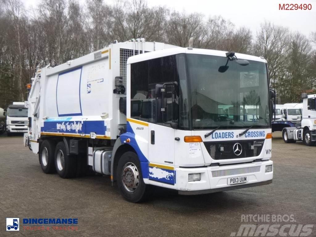 Mercedes-Benz Econic 2629 6x4 RHD Heil refuse truck Smetiarske vozidlá