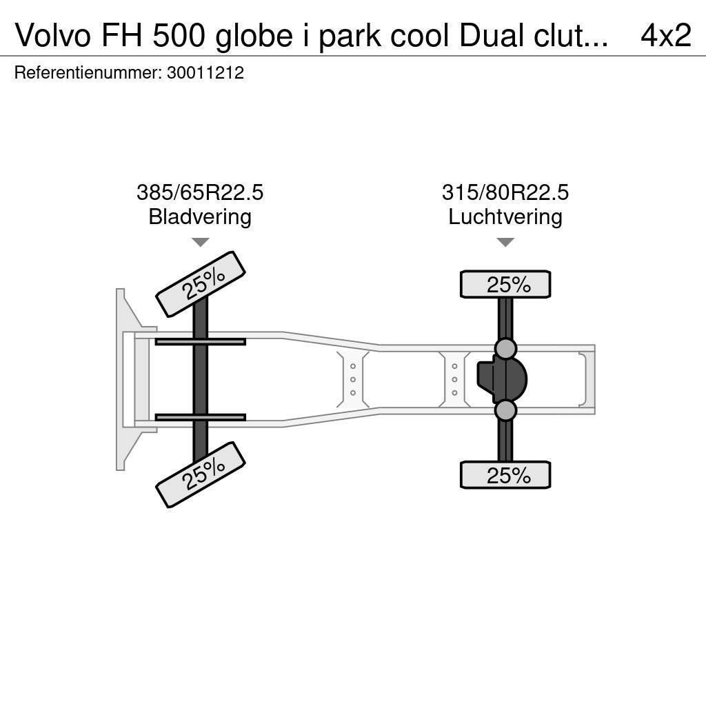 Volvo FH 500 globe i park cool Dual clutch21/12/16 Ťahače