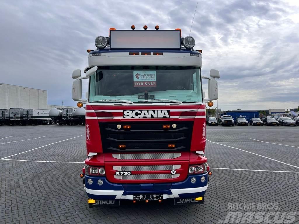 Scania R730 6X2 kipper, full air, reterader, new conditio Sklápače