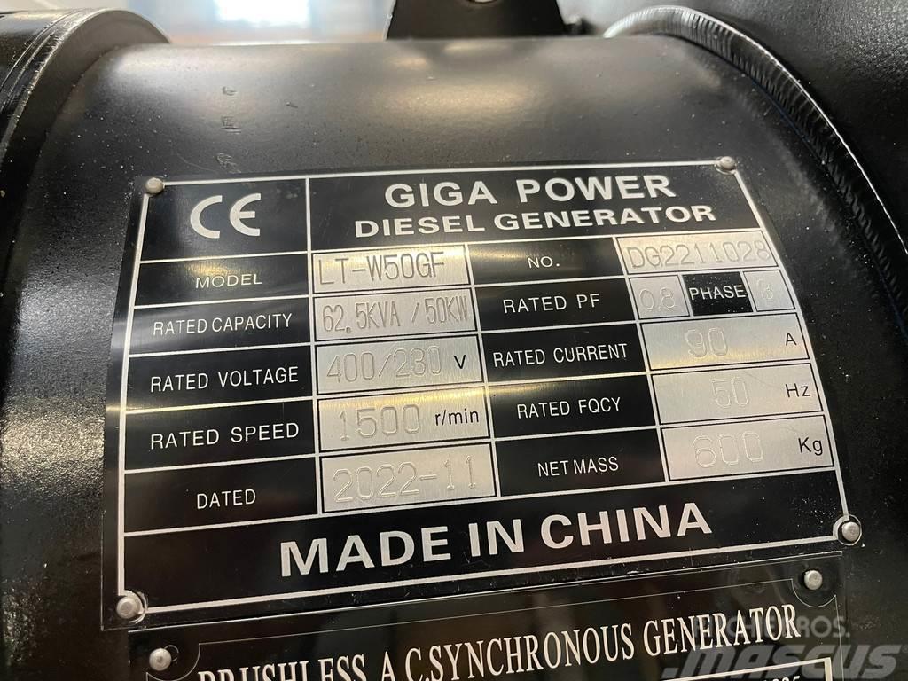  Giga power LT-W50GF 62.50KVA open set Ostatné generátory