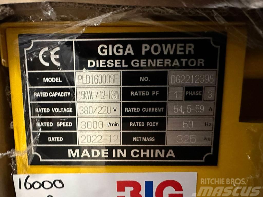  Giga power 15KVA PLD16000SE silent set Ostatné generátory