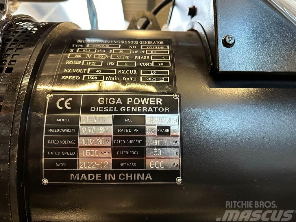  Giga power LT-W50GF 62.5KVA open set Ostatné generátory