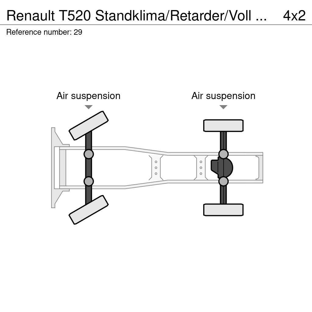 Renault T520 Standklima/Retarder/Voll Luft/Euro 6 Ťahače