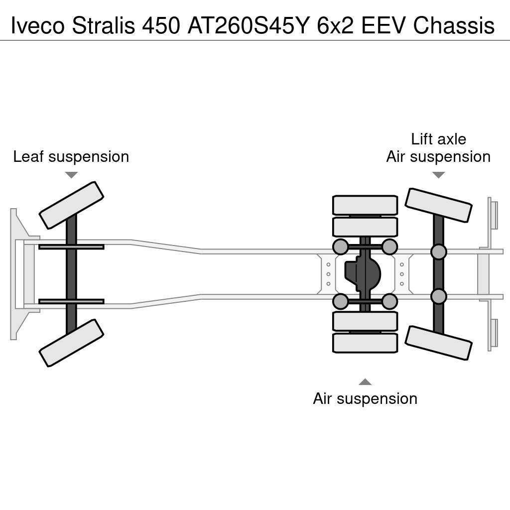Iveco Stralis 450 AT260S45Y 6x2 EEV Chassis Nákladné vozidlá bez nadstavby