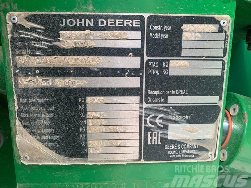 John Deere M732 Ťahané postrekovače
