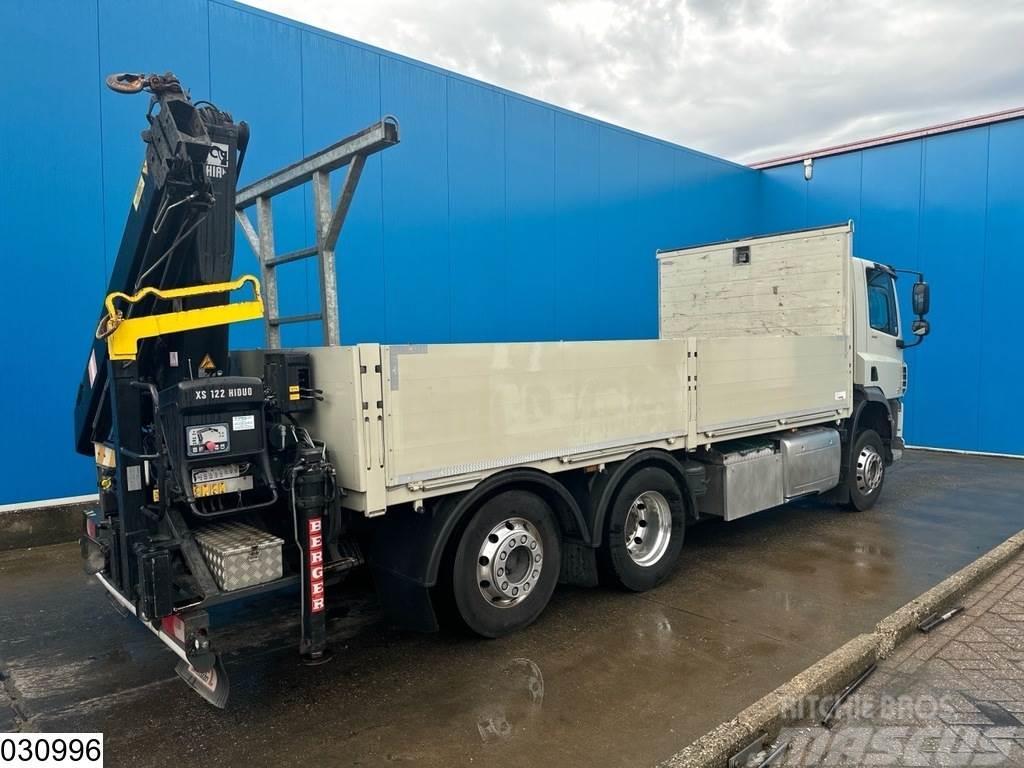 DAF CF 440 EURO 6, Hiab, Remote Plošinové nákladné automobily/nákladné automobily so sklápacími bočnicami