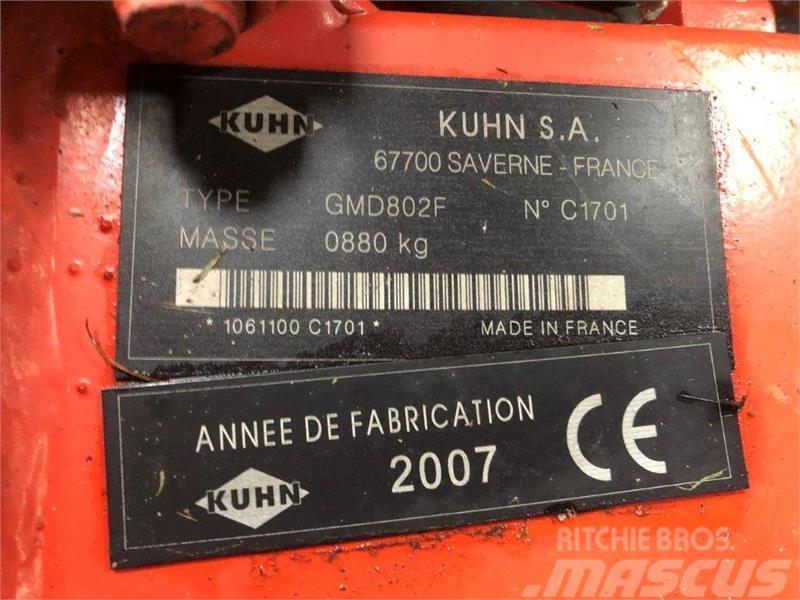 Kuhn GMD 802 F Knivbjælke lige renoveret Riadkovacie žacie stroje