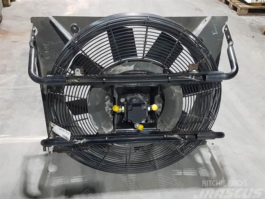 CAT 950H - Cooler fan/Kühlerlüfter/Koelvin Hydraulika