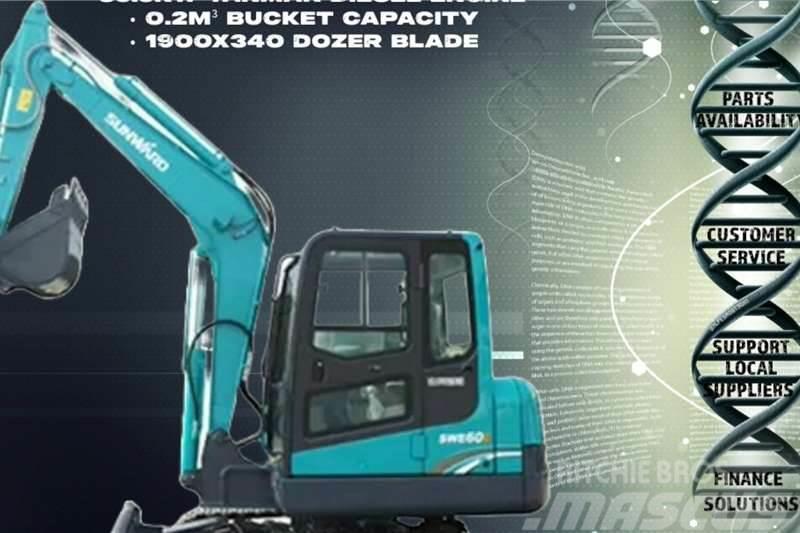  New SWE25UF 6 ton mini excavators Ďalšie nákladné vozidlá