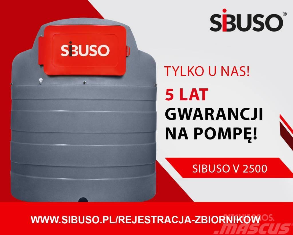 Sibuso 2500L zbiornik dwupłaszczowy Diesel Ďalšie nákladné vozidlá