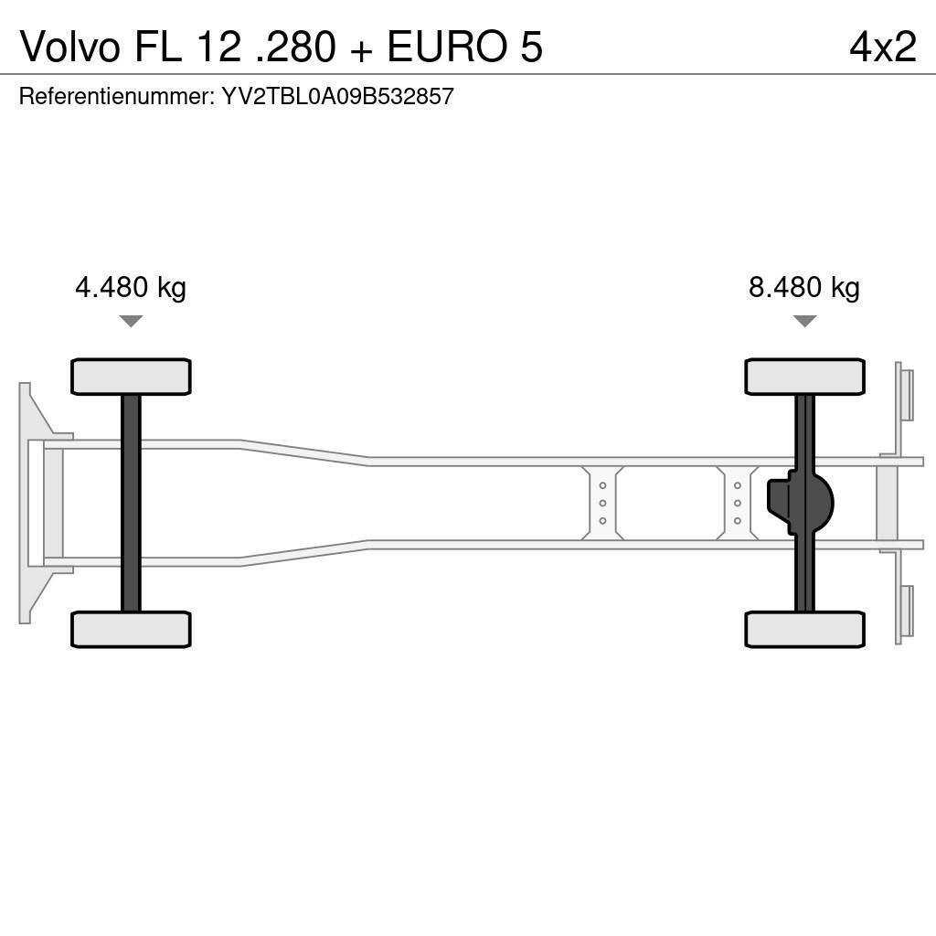 Volvo FL 12 .280 + EURO 5 Skriňová nadstavba