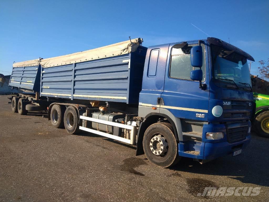 DAF CF 85.460 + SVAN CHTP 18 Vyklápacie nákladné vozidlá