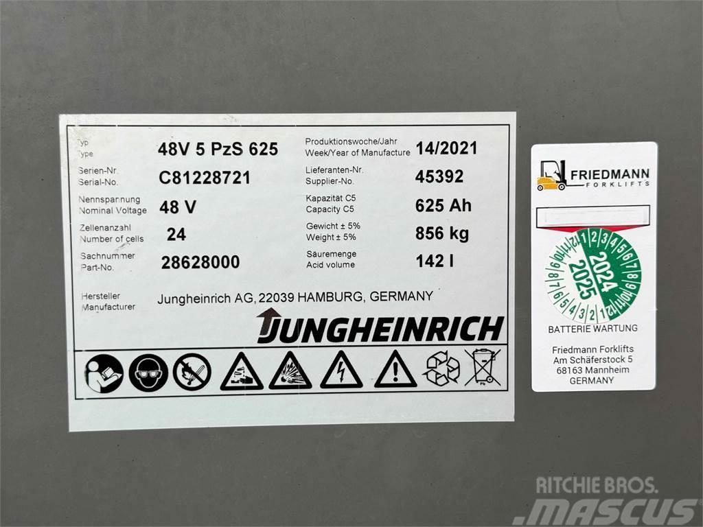Jungheinrich EFG 218k- 6.5M HUB - BATTERIE 86% - ZINKENV.- VOLL Mini rýpadlá < 7t