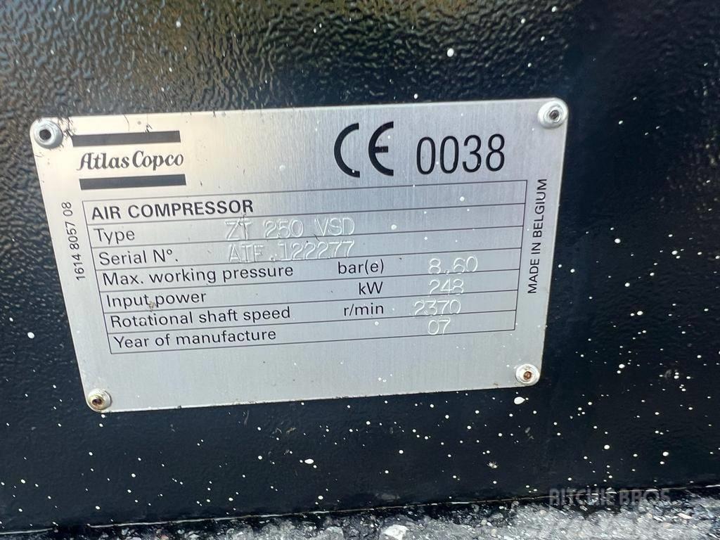 Atlas Copco Compressor, Kompressor ZT 250 VSD Kompresory