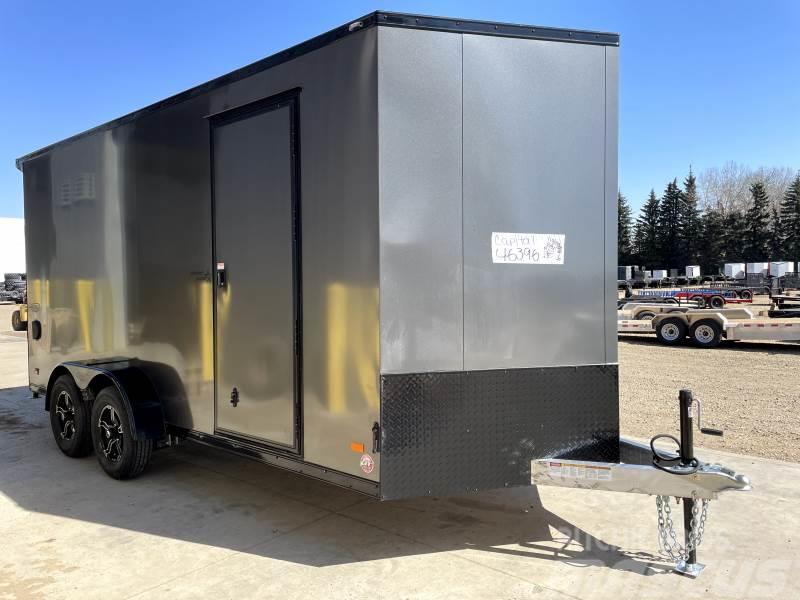  7FT x 16FT Cargo Trailer Silver Star Ramp Door ALU Box body trailers