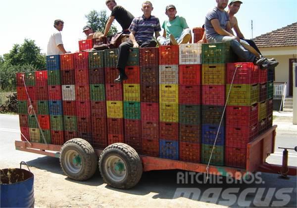  Fotopoulos Καρότσα μεταφοράς 8 τόνους Prívesy na všeobecné použitie
