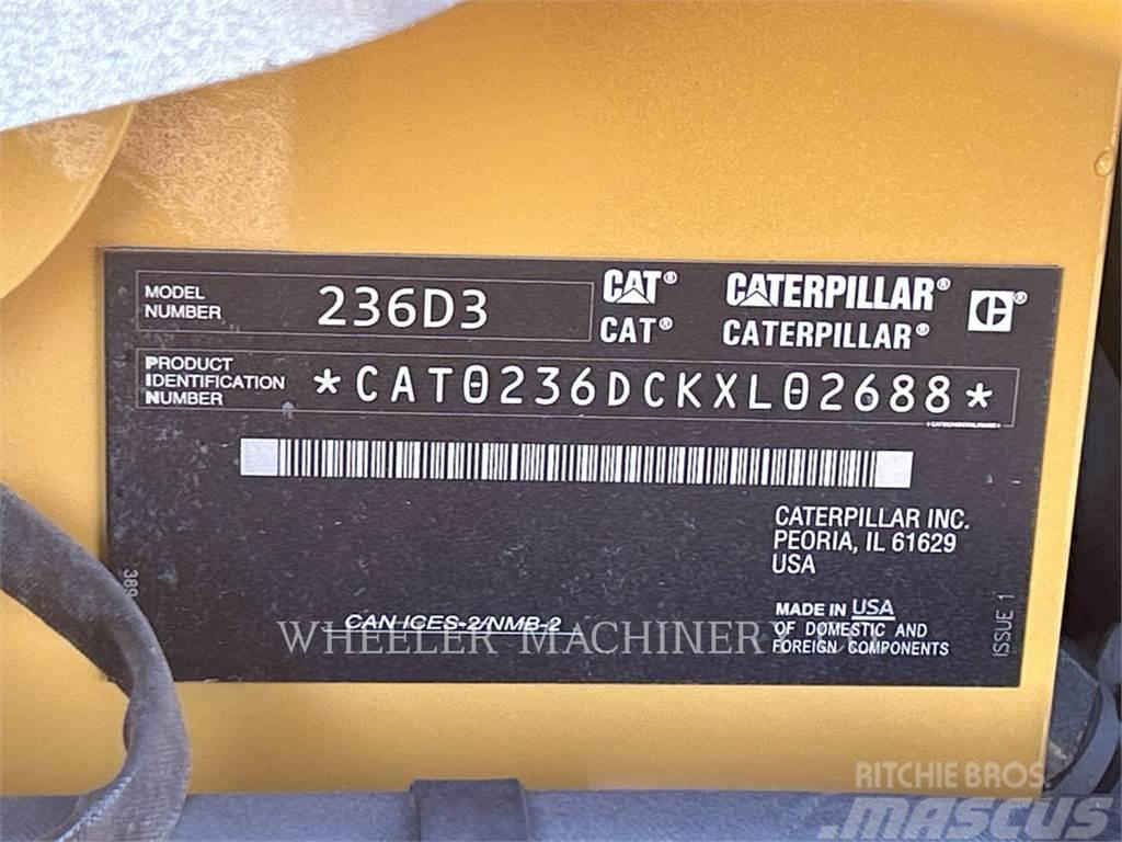 CAT 236D3 C3H2 Šmykom riadené nakladače