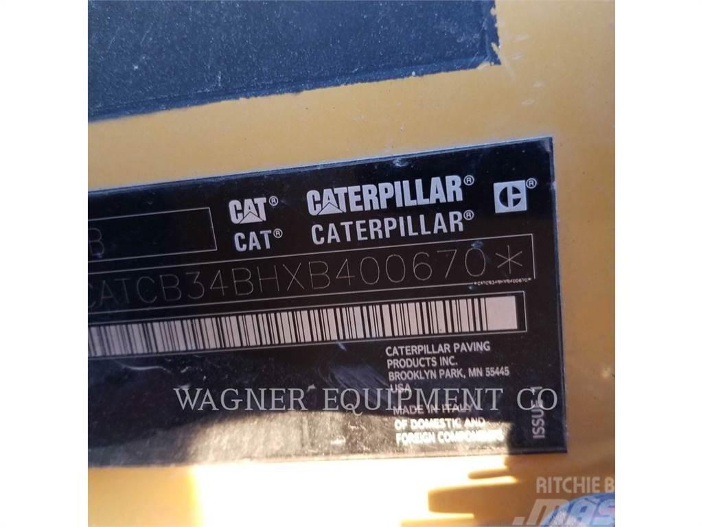 CAT CB34B Pôdne kompaktory