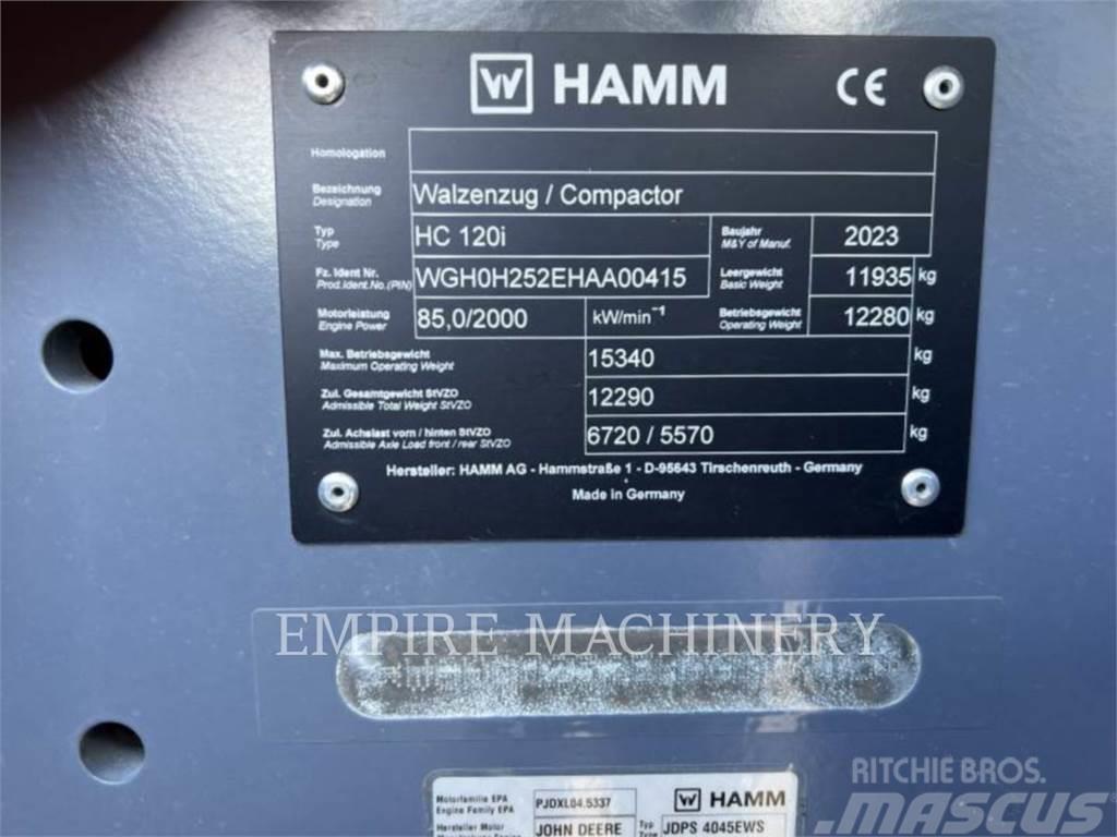 Hamm HC120I Single drum rollers