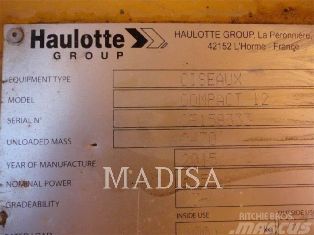 Haulotte COMPACT12 Nožnicové zdvíhacie plošiny