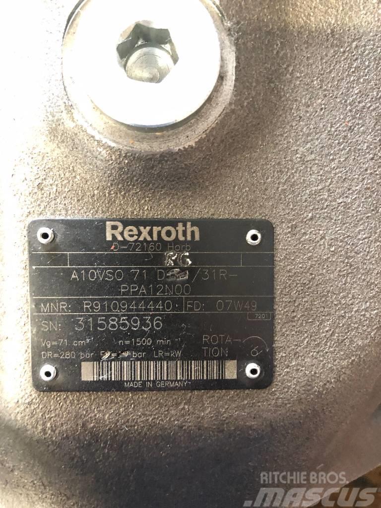 Rexroth A10VSO 71 DFR1/31R-PPA12N00 Ďalšie komponenty