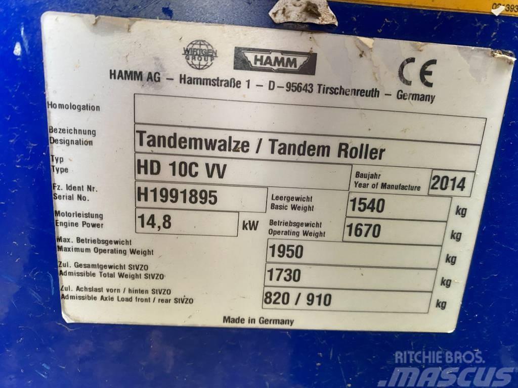 Hamm Roller HD 10 C VV Tandemové valce