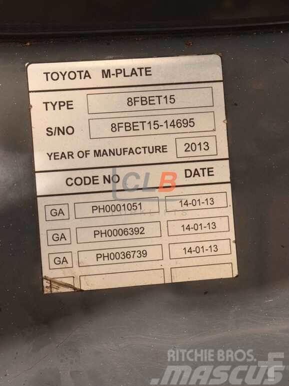 Toyota 8 FBET 15 Iné