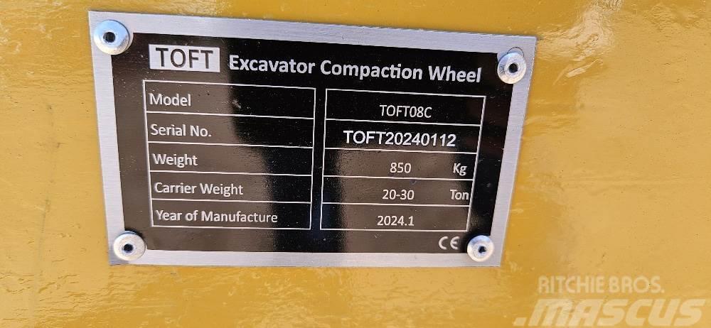  19 inch Excavator Compaction Wheel Ďalšie komponenty