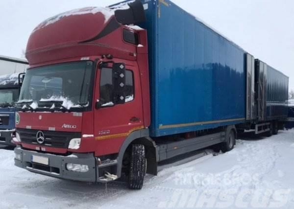 Mercedes-Benz Atego 1528 +DMT +Svan - CHTP13 Plošinové nákladné automobily/nákladné automobily so sklápacími bočnicami
