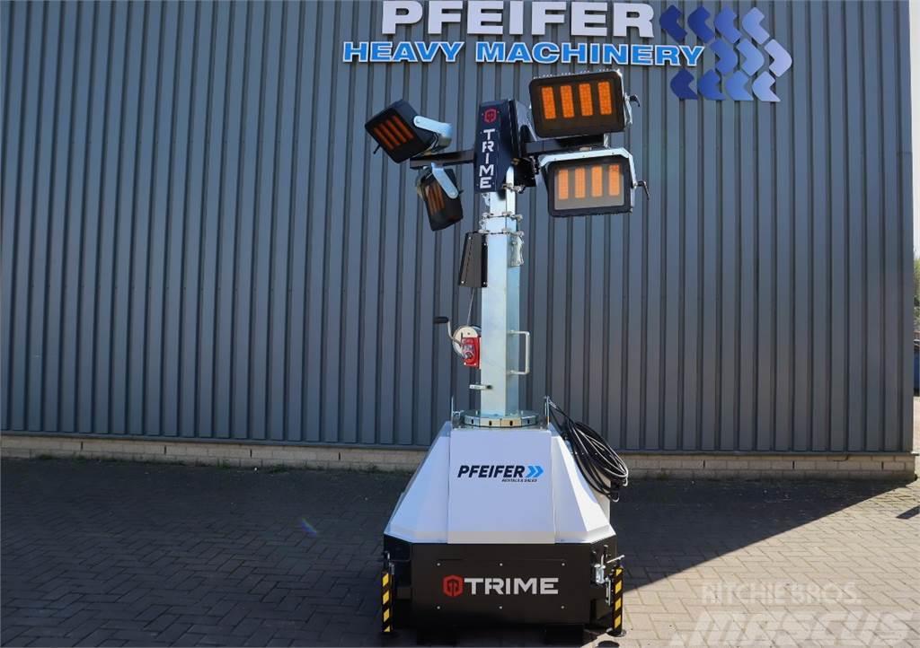 TRIME X-MAST 4 x 320W Valid Inspection, *Guarantee Osvetľovacie stožiare