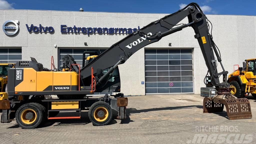 Volvo EW240EMH Stroje pre manipuláciu s odpadom