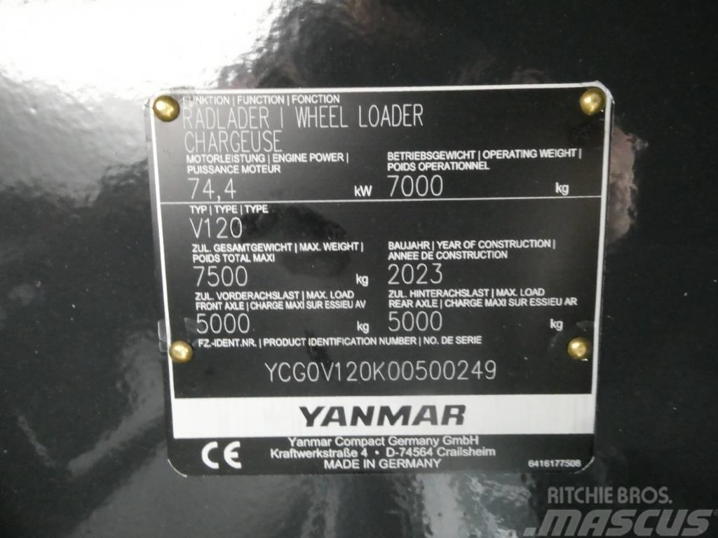 Yanmar V120 Kolesové nakladače