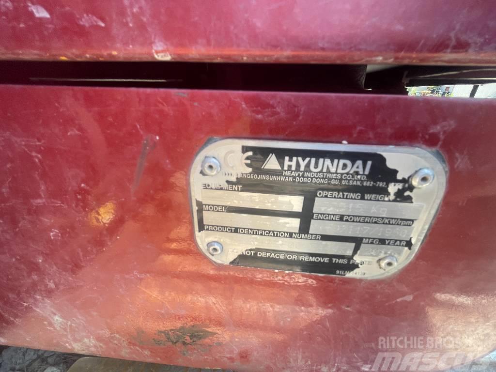 Hyundai Robex 220 LC-9 A Pásové rýpadlá