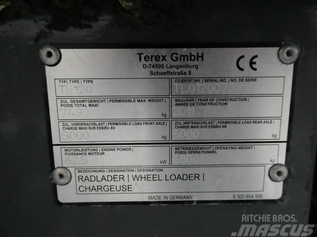 Terex TL 120 Kolesové nakladače