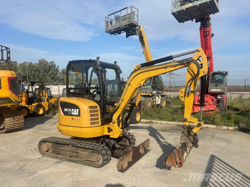 Caterpillar 302.7 D Mini rýpadlá < 7t